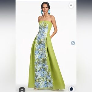 LARISA GOWN - PERIDOT CASCADE